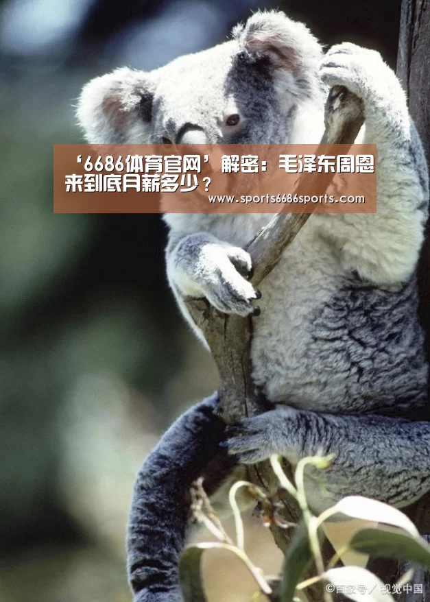 ‘6686体育官网’解密:毛泽东周恩来到底月薪多少?(图2) 6686体育直播
