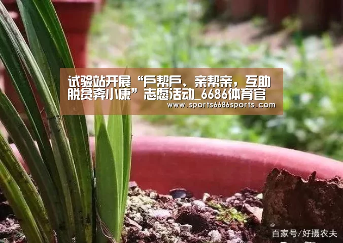 试验站开展“户帮户、亲帮亲,互助脱贫奔小康”志愿活动_6686体育官网(图3) 6686体育官网